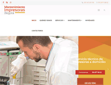Tablet Screenshot of mantenimientoimpresorasbogota.com